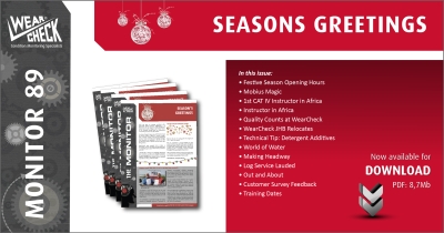 The latest WearCheck&rsquo;s Monitor newsletter offers valuable insights